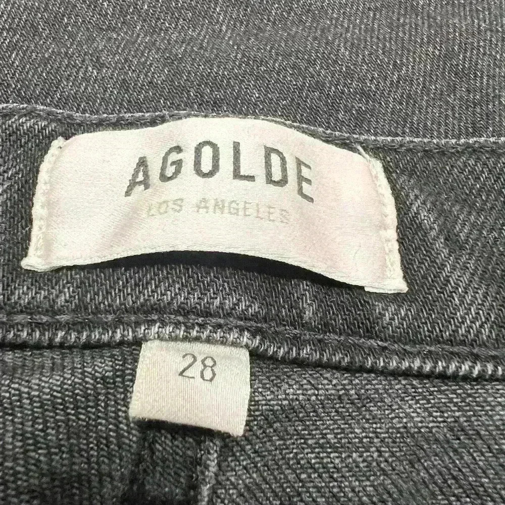 AGOLDE Toni Cropped Skinny Jeans Size 28 - Picture 8 of 10